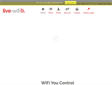 Tablet Screenshot of live-wifi.com